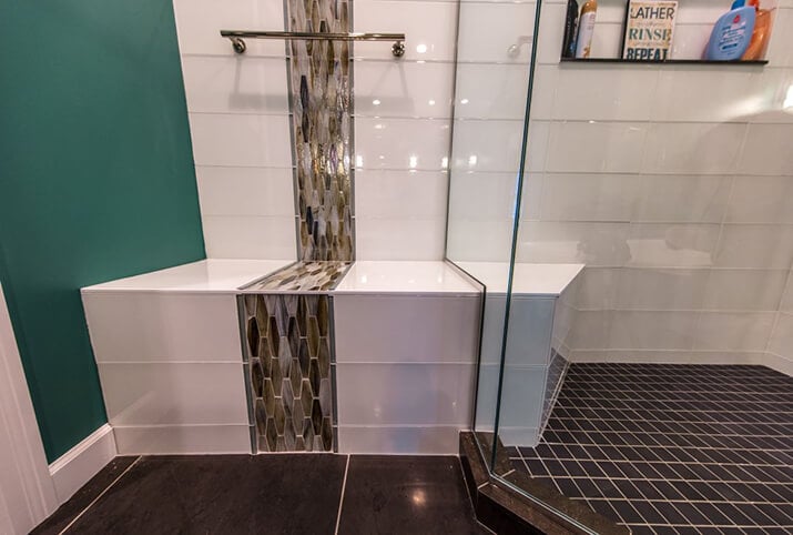 9 Shower Benches That Are As Stylish, How To Put A Seat In Tile Shower