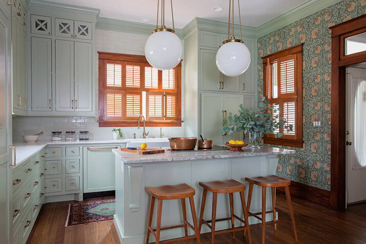 7 Green Kitchens To Inspire Your