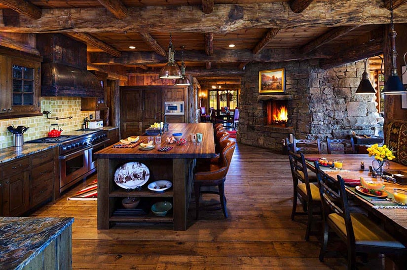 11 Cabin Kitchen Ideas for a Rustic Mountain Retreat