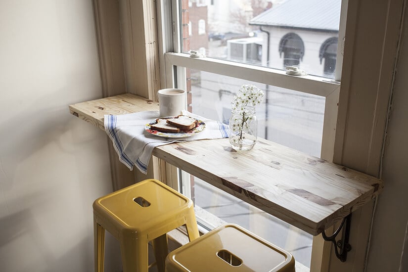 How To Build A Breakfast Bar Kitchen Cabinet Kings Blog - Wall Mounted Breakfast Bar Diy