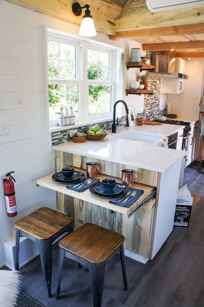 7 Kitchen Design Ideas For Tiny Homes
