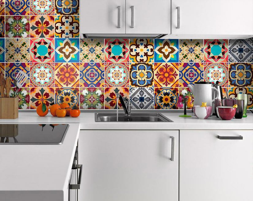 How To Use Talavera Kitchen Tiles, Mexican Tile Designs