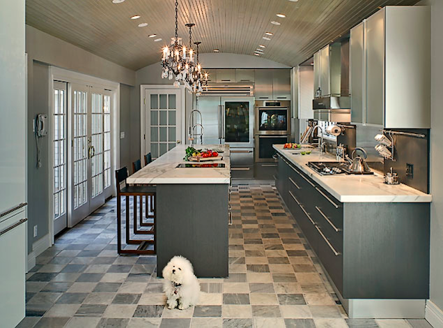 Neutral Monochromatic Kitchen