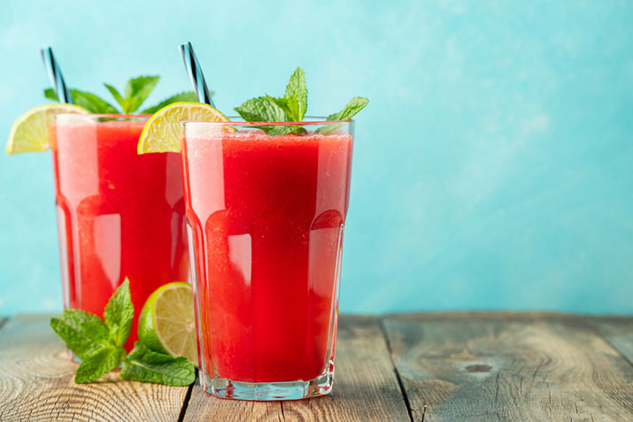 Watermelon lime slush.