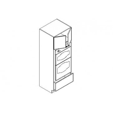 DOC3084 Classic White Double Oven Cabinet 30" x 84" (RTA)