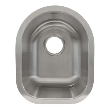 LCL104 Undermount Stainless Steel Single Bowl Bar or Prep Sink