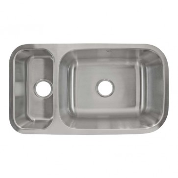 LCL204L Undermount Stainless Steel Double Basin Kitchen Sink