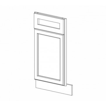 BDCF36K-FL Gramercy White Base Diagonal Corner Cabinet