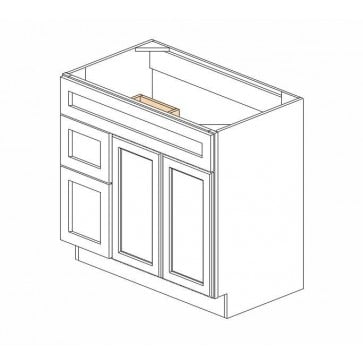 S3621BDL Pearl Vanity Combo Cabinet (RTA)