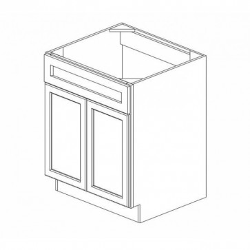 SB30B Gramercy White Sink Base Cabinet (RTA)