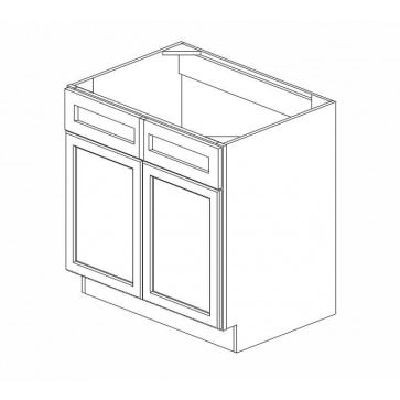 SB33B Gramercy White Sink Base Cabinet (RTA)