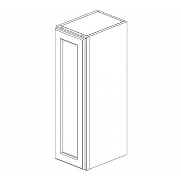 W0942 Ice White Shaker Wall Single Door Cabinet (RTA)