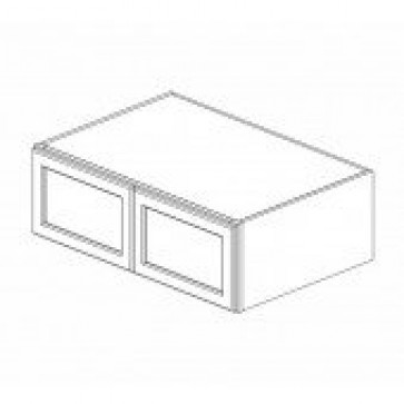 W361224B Gramercy White Refrigerator Cabinet (RTA)