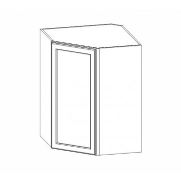 WDC273615 Ice White Shaker Wall Diagonal Corner Cabinet  (RTA)