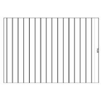 BP48341214 Homestead Oak Bead Board Panel