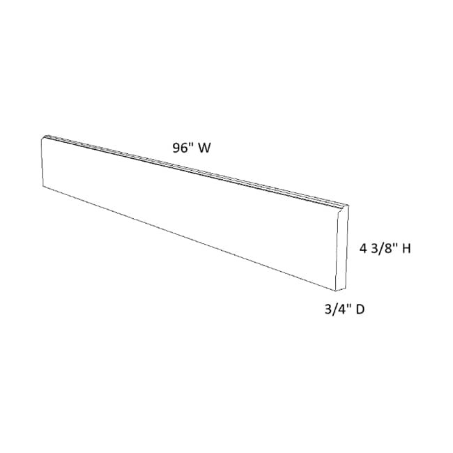 BASEMOLDING Dark Caramel Base Molding (RTA)
