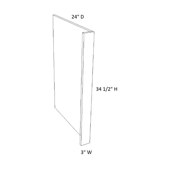 DWP3 Versa Shaker Dishwasher Panel (RTA)