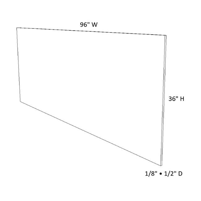 SKINPANEL-36X96 Versa Shaker Skin Panel (RTA)
