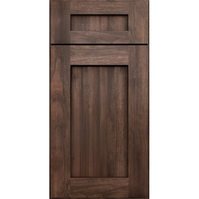 Estate Brown Shaker Cabinet Door Sample