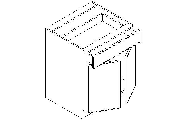 B36 Storm Gray Base Cabinet 36" (RTA)