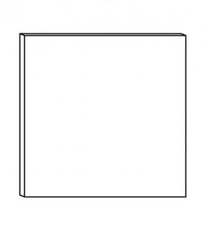 DWPNL Storm Gray Dishwasher Panel 24" x 34 1/2" x 3/4" (RTA)