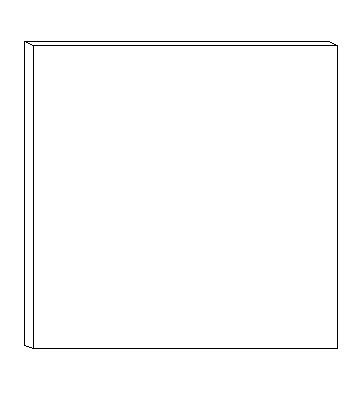 PNL2496 Storm Gray Finish Panel 24" x 96" (RTA)