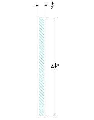 TK8 Imperial Blue Toe Kick 96" (RTA)