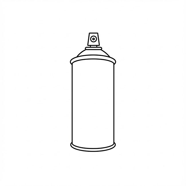 Shaker Light Gray Spray Paint