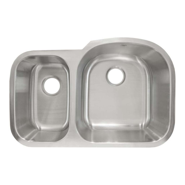 LCL201L Undermount Stainless Steel Double Basin Kitchen Sink