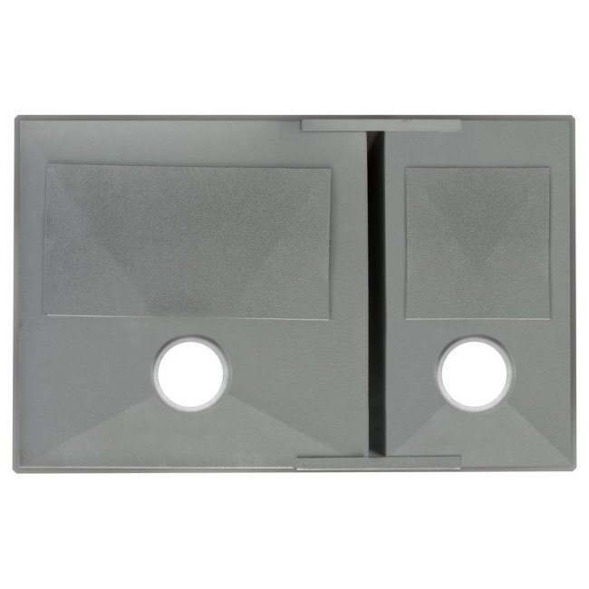 LCLP3R Zero-Radius Undermount Stainless Steel Double Basin Kitchen Sink