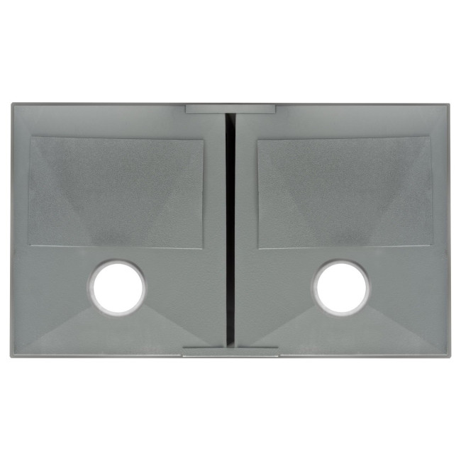 LCLP5 Zero-Radius Undermount Stainless Steel Double Basin Kitchen Sink