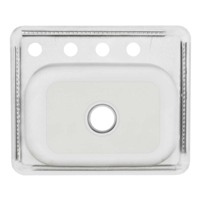 LCLT84 Top Mount Stainless Steel Single Basin Kitchen Sink
