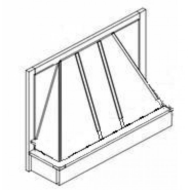 AWH36 Lait Gray Wall Range Hood (RTA)