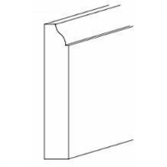 BM4-1/2"-5/8" Nova Light Gray Base Board Molding (RTA)