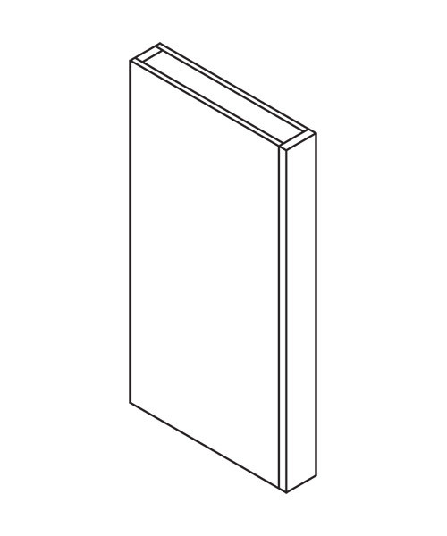 CLW336 Woodland Brown Shaker Wall Column Filler