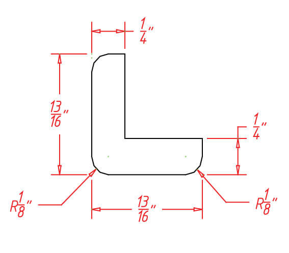 OCM Oxford Mist Outside Corner Molding (RTA)