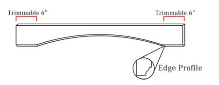 VAL54B Gramercy White Valance (RTA)