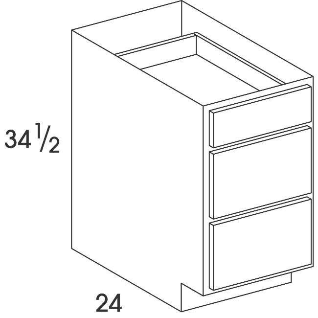 DB24 Patton Stonybrook Drawer Base Cabinet