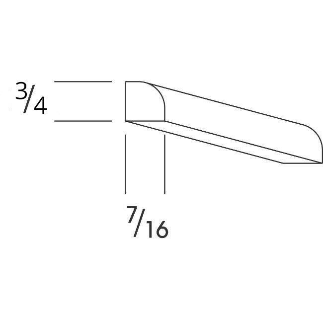 MQR Patton Stonybrook Quarter Round Molding