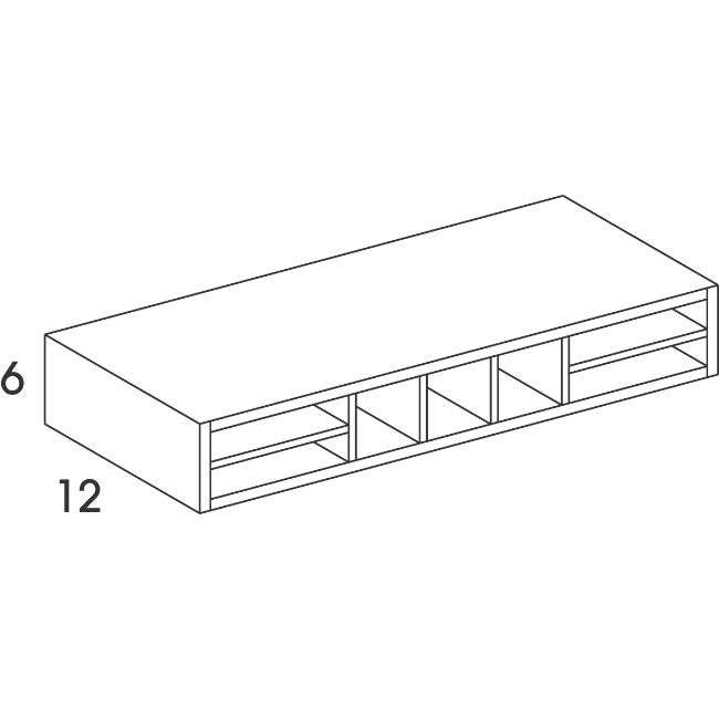 ORG36 Bowery Pewter Wall Organizer