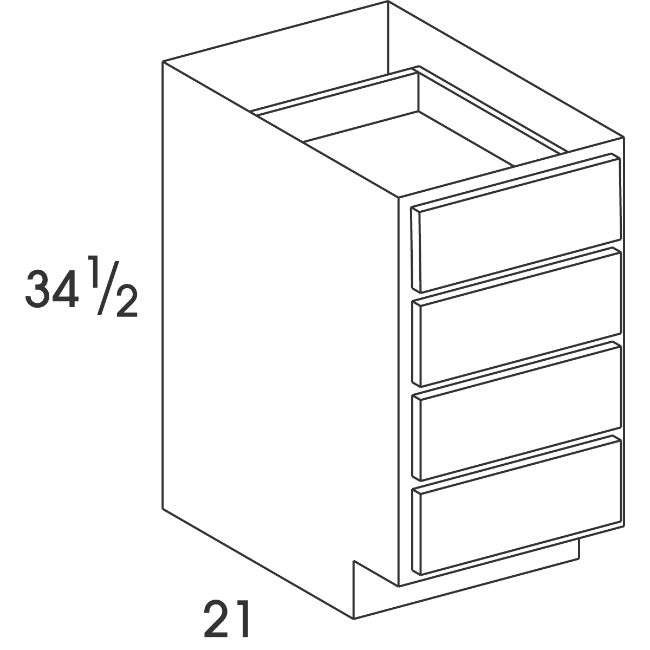 VDB15 Patton Biscayne Vanity Drawer Base Cabinet