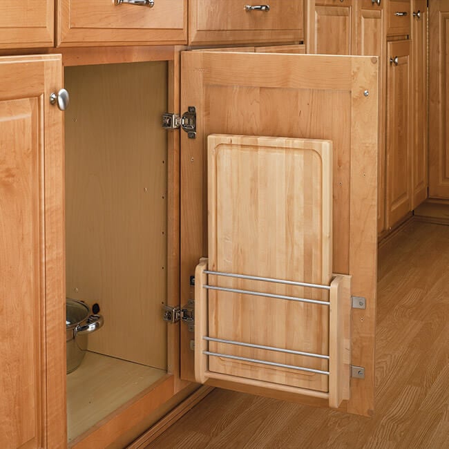 B18DMCB Madison Pewter Door Mount Cutting Board