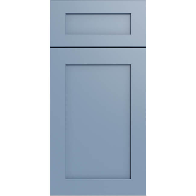 Xterra Blue Shaker Cabinet Door Sample