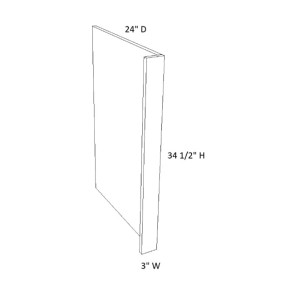 DWP3 Dark Caramel Dishwasher Panel (RTA)