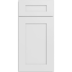 Ice White Shaker Cabinet Door Sample