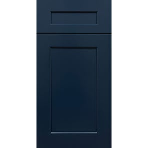 Shaker Navy Cabinet Door Sample