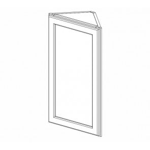 AW30 Gramercy White Wall Angle Cabinet