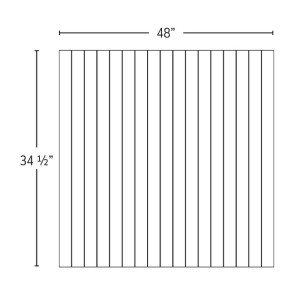 BP483412 Cullian Champagne Bead Board Panel (RTA)