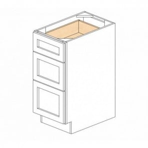 SVB1221 Ice White Shaker Drawer Base Cabinet (RTA)