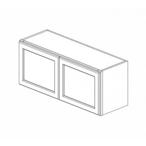 W3615B Gramercy White Wall Double Door Cabinet (RTA)